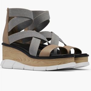 Sorel Joanie III Sport Strap Wedge Sandal